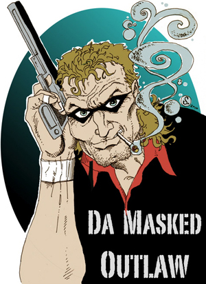 Da Masked Outlaw, drawn by Cody Schibi