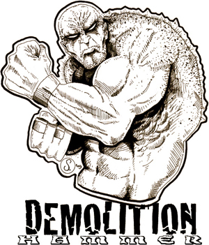 Demolition Hammer, drawn by Cody Schibi