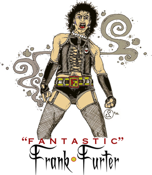 'Fantastic' Frank Furter, drawn by Cody Schibi