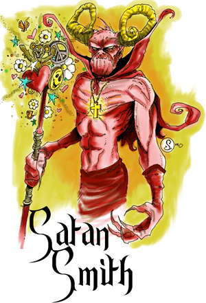Satan Smith, drawn by Cody Schibi